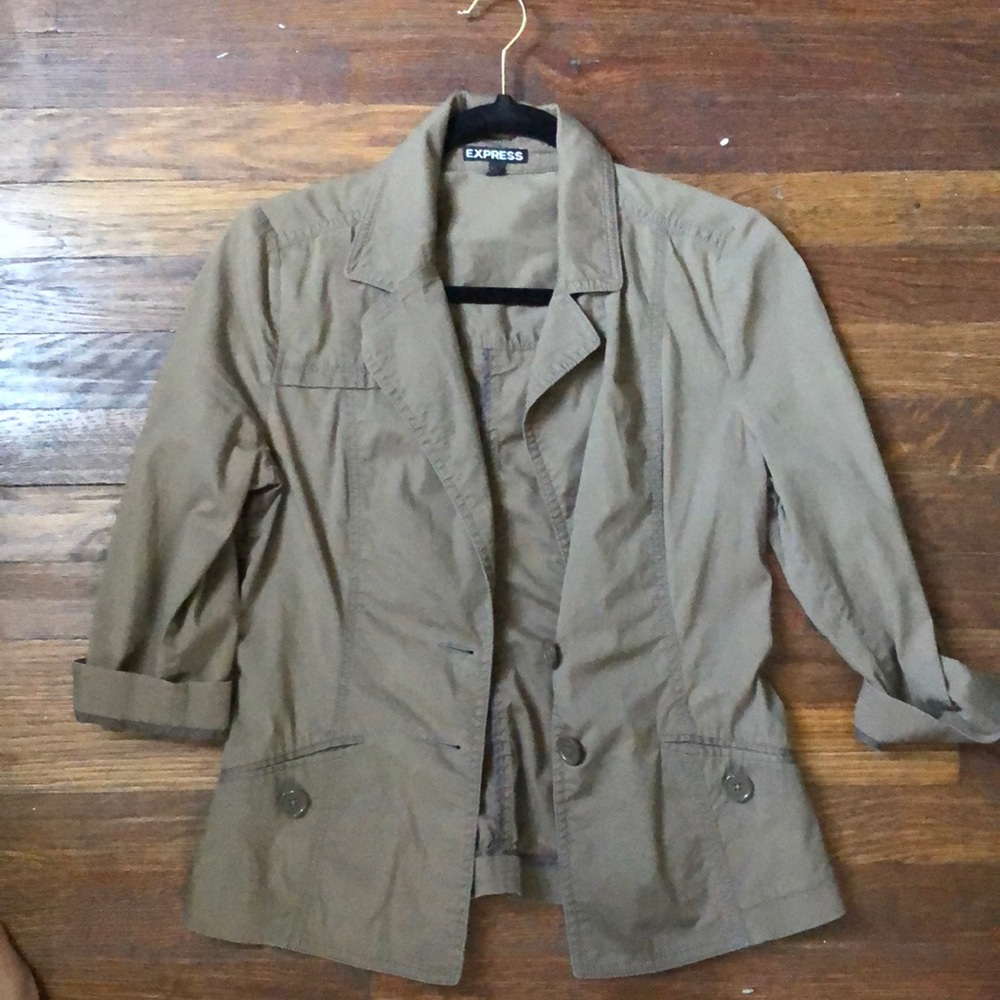 Hunter green jacket